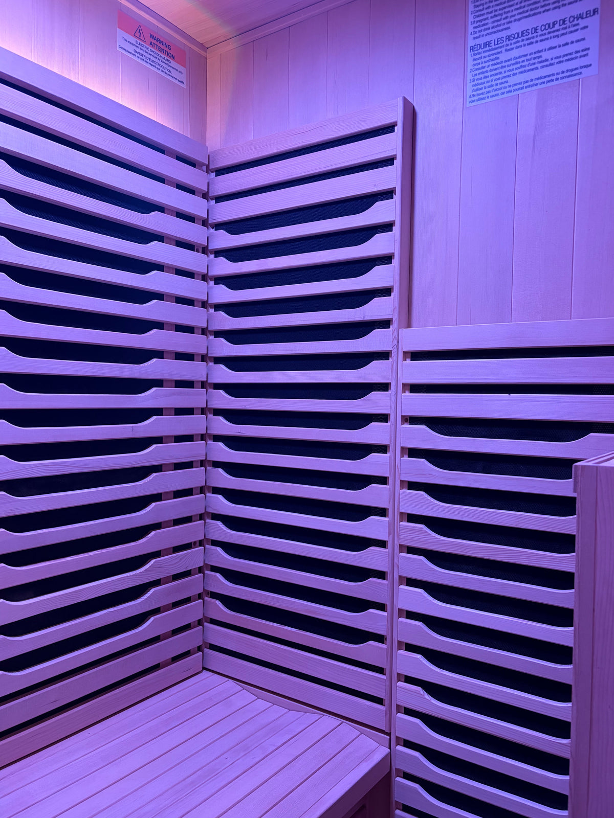 Blisspod | Milano | Full Spectrum Sauna | Canadian Hemlock Wood | Ultra Low EMF | 5 Far Infrared & 1 Red Glass Heater | Chromotherapy | Upto 2 Person