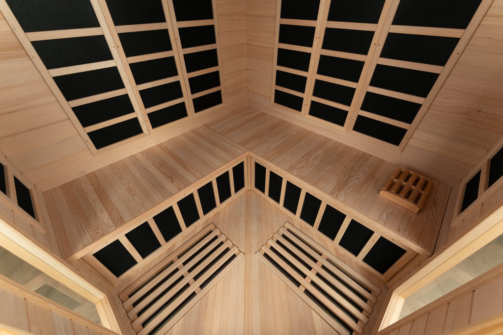 Blisspod Vienna | Sauna infrarouge d’angle | 4 à 5 personnes