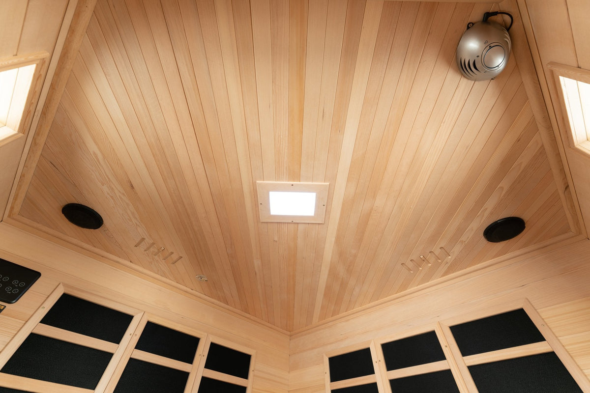 Blisspod Vienna | Sauna infrarouge d’angle | 4 à 5 personnes