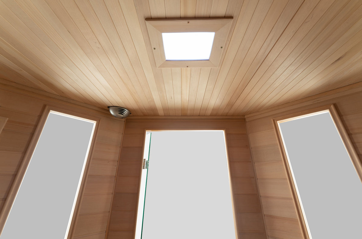 Blisspod Vienna | Sauna infrarouge d’angle | 4 à 5 personnes