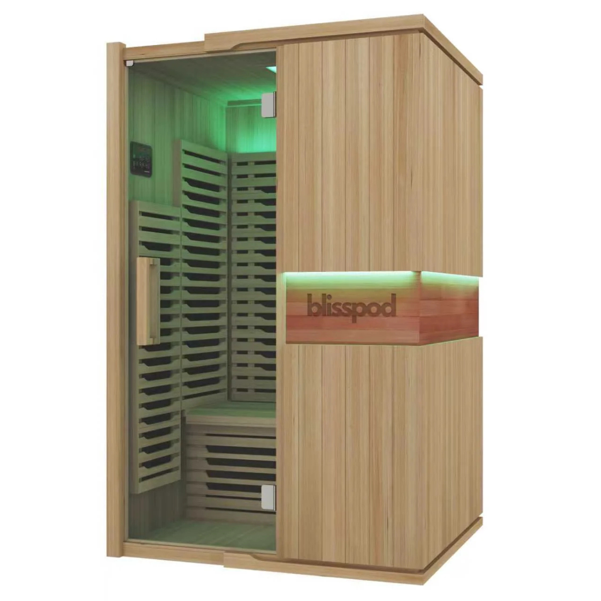 Blisspod Milano | Sauna infrarouge à spectre complet | Jusqu’à 2 personnes
