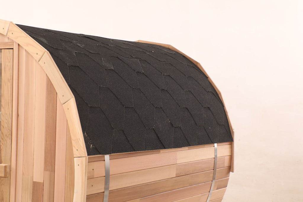 Blisspod Prague | Sauna tonneau extérieur en cèdre rouge | 4 à 6 personnes
